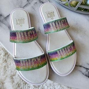 Juicy Couture Womens Yours Slide Sandals